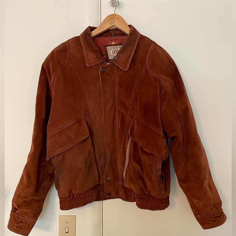 Levi's Men's Brown Suede Jacket